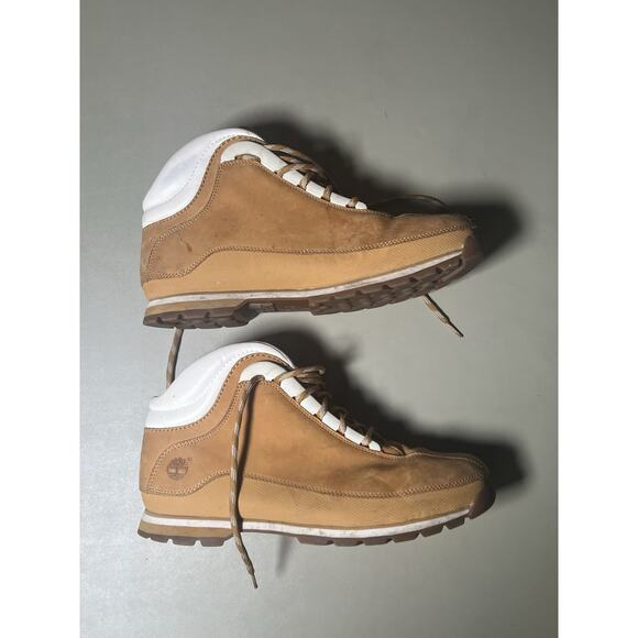 Timberland Euro Dub Boot Wheat Nubuck Leather Men’s 12 See All Photos - Picture 4 of 16